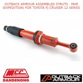 OUTBACK ARMOUR ASSEMBLED STRUTS - PAIR (EXPEDITION) FOR TOYOTA FJ CRUISER 12 SERIES